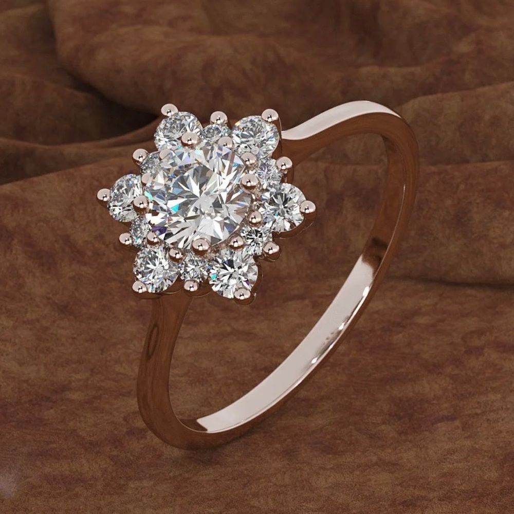 Snowflake Shape Ring - each sold separately - Picture 7 of 8